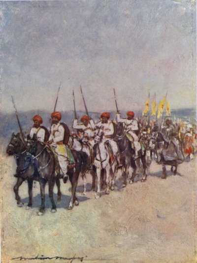 Portadores de lanzas de Cutch de Mortimer Ludington Menpes